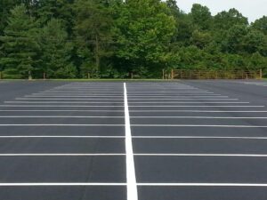 Parking Lot Striping Improves Safety and Traffic Flow