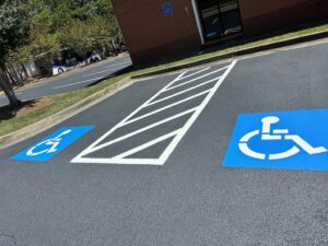What Is The Best Striping Contractors Method - Straight or Angled Stalls? 